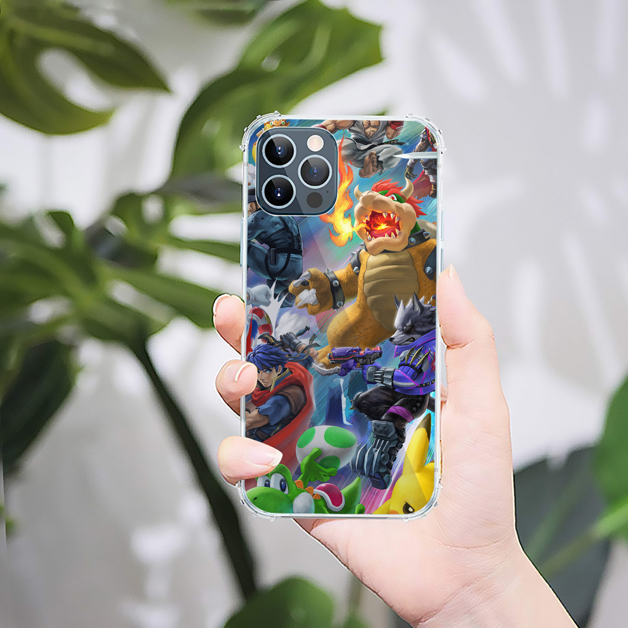 （画像用） ポケットモンスター Pokémon 【iPhone 12シリーズ対応】透明スマホケース（クリアソフトケース）